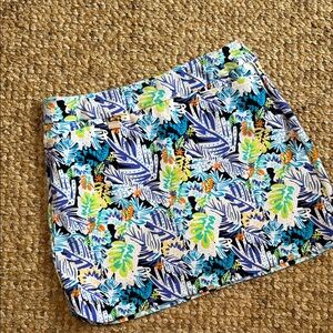 Lulu B Tropical Print Skort